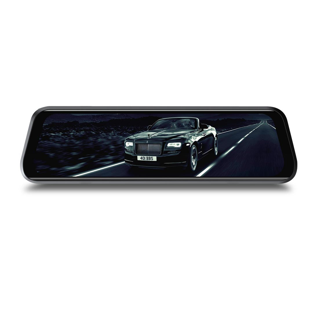MONGOOSE MCM93P 9.6" Full HD Replacement Mirror Monitor and Mini Camera Kit - Complete Vision System