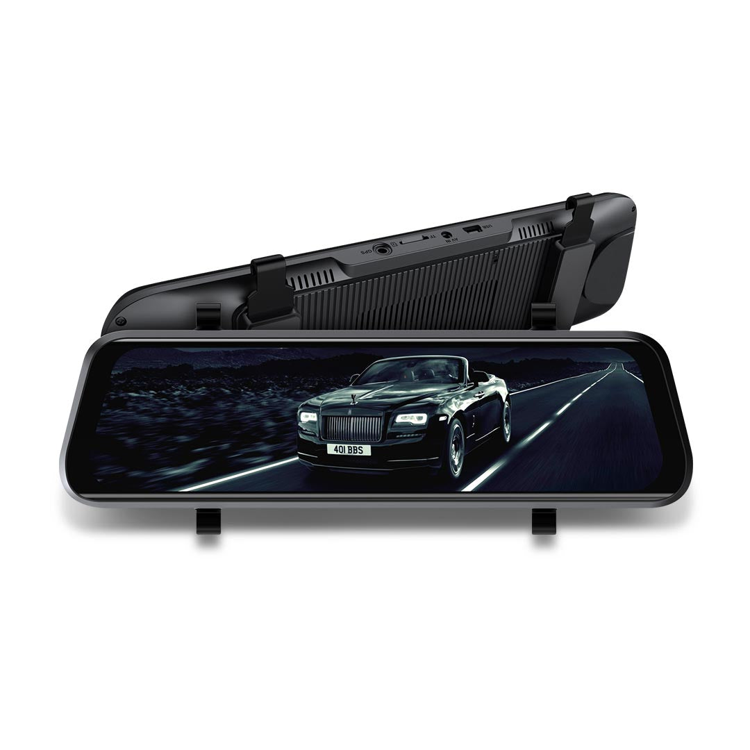 MONGOOSE MCM96C 9.6" Full HD Clip-On Mirror Monitor and Heavy Duty Camera Kit - Complete Vision System