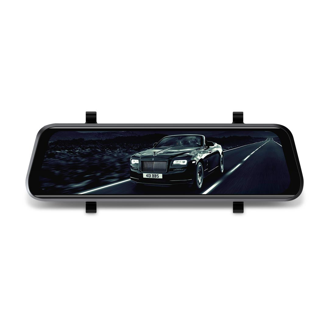 MONGOOSE MCM96C 9.6" Full HD Clip-On Mirror Monitor and Heavy Duty Camera Kit - Complete Vision System