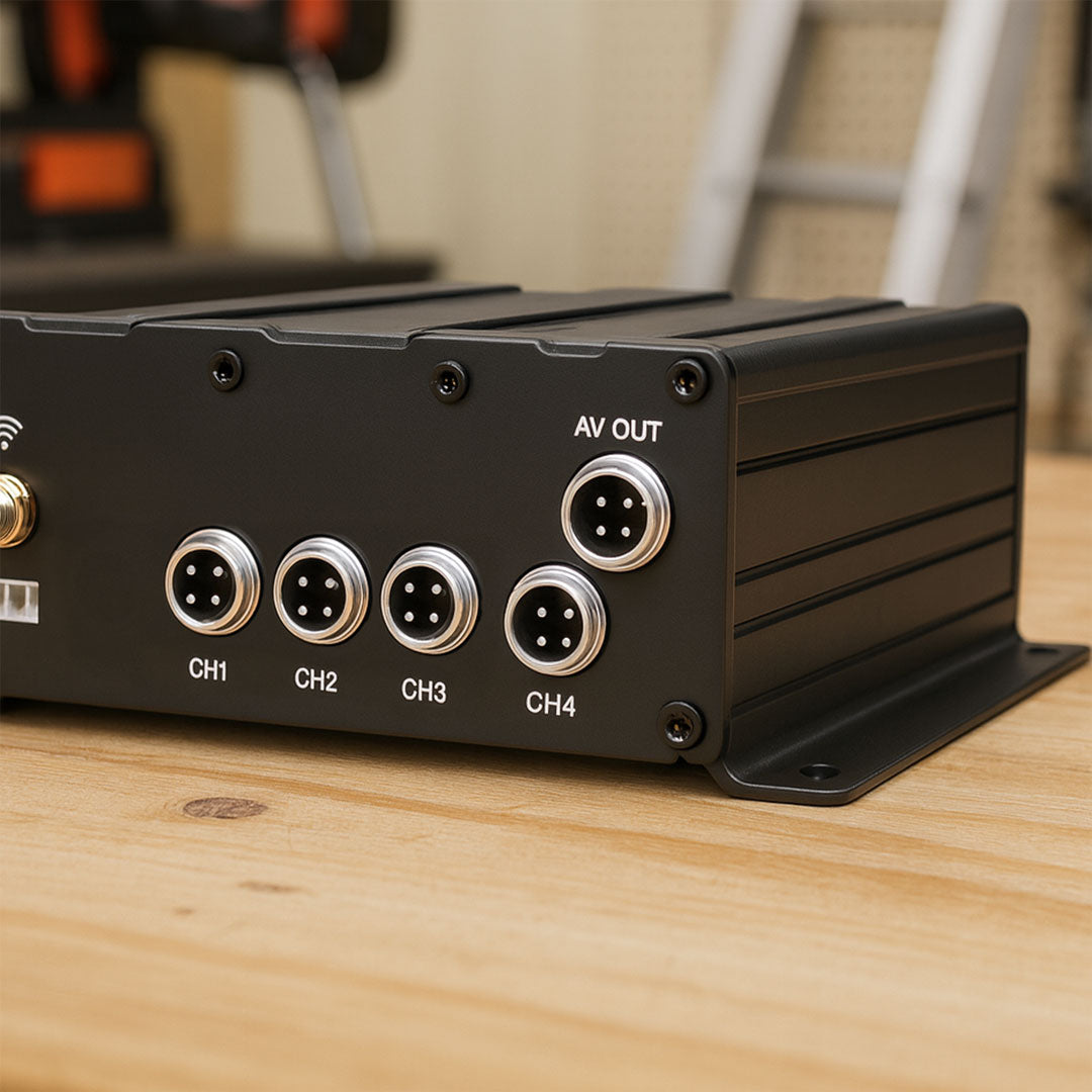 Mongoose MD432G Mobile Digital Video Recorder 4 Channel 1080p DVR