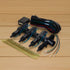 Professional 12V central locking conversion kit for 4-door vehicles