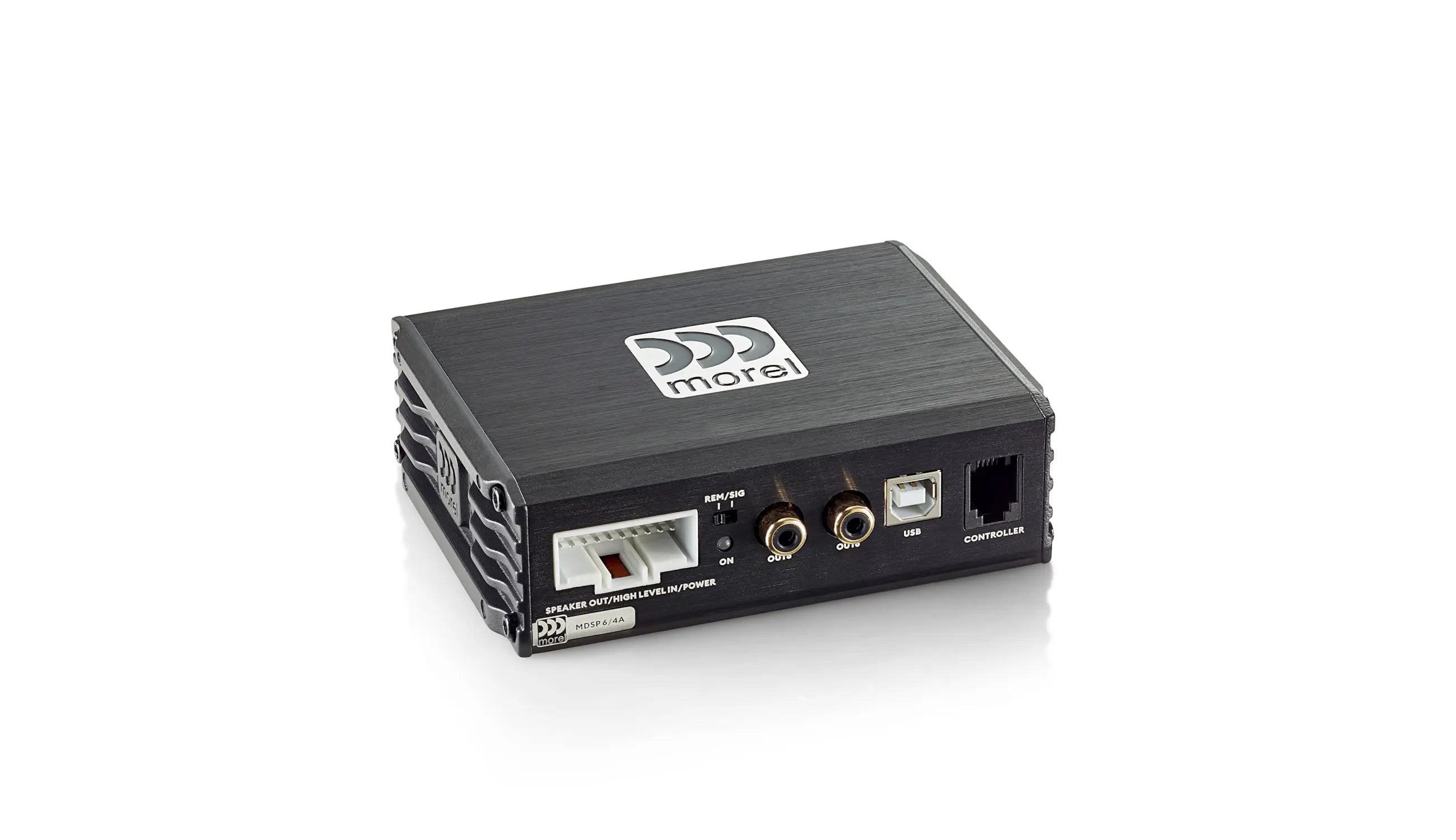 Morel MDSP64A 4-Channel Class AB DSP Amplifier with Built-In Bluetooth