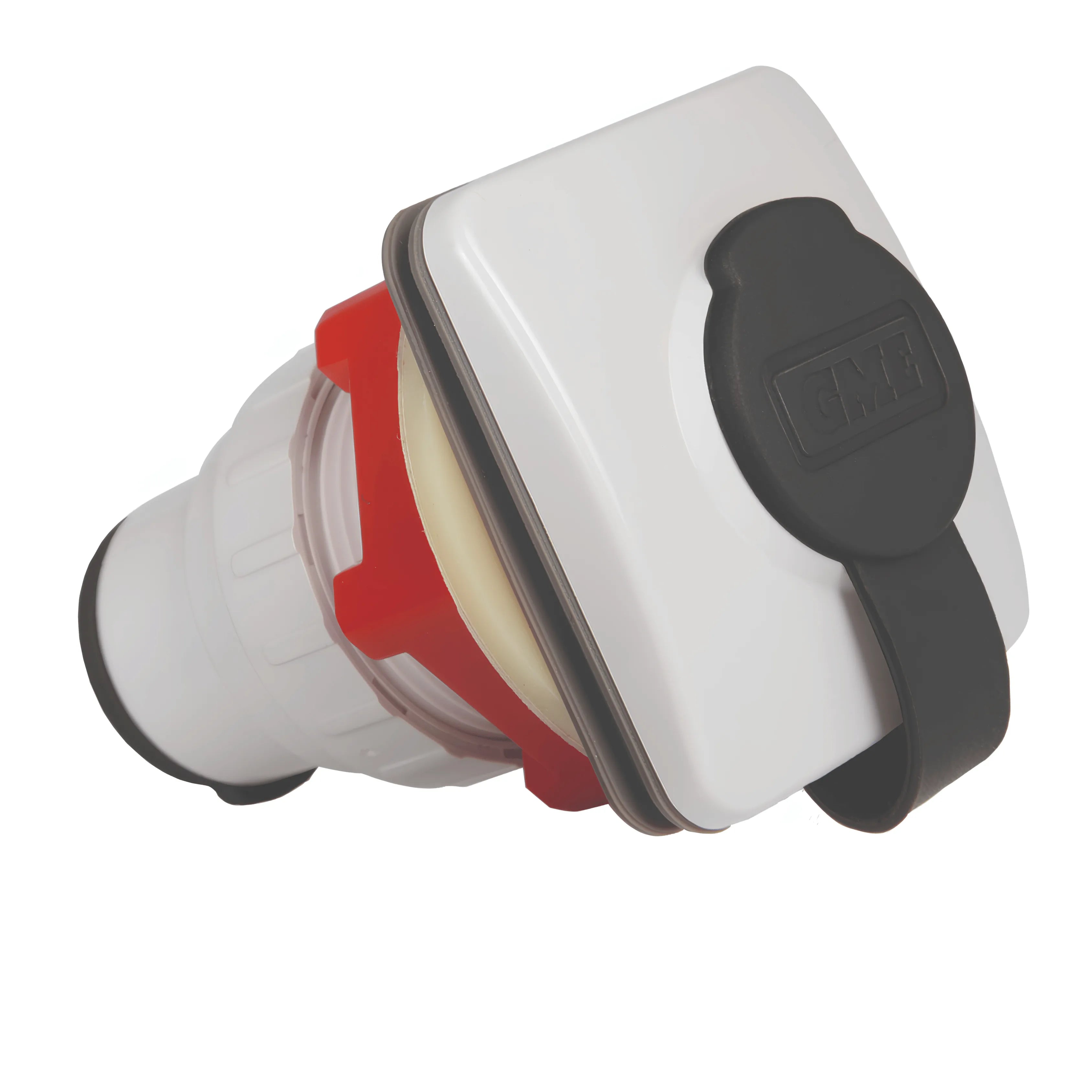 GME MK013W White 8 Pin Flush Mount Microphone Socket