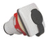 GME MK013W White 8 Pin Flush Mount Microphone Socket