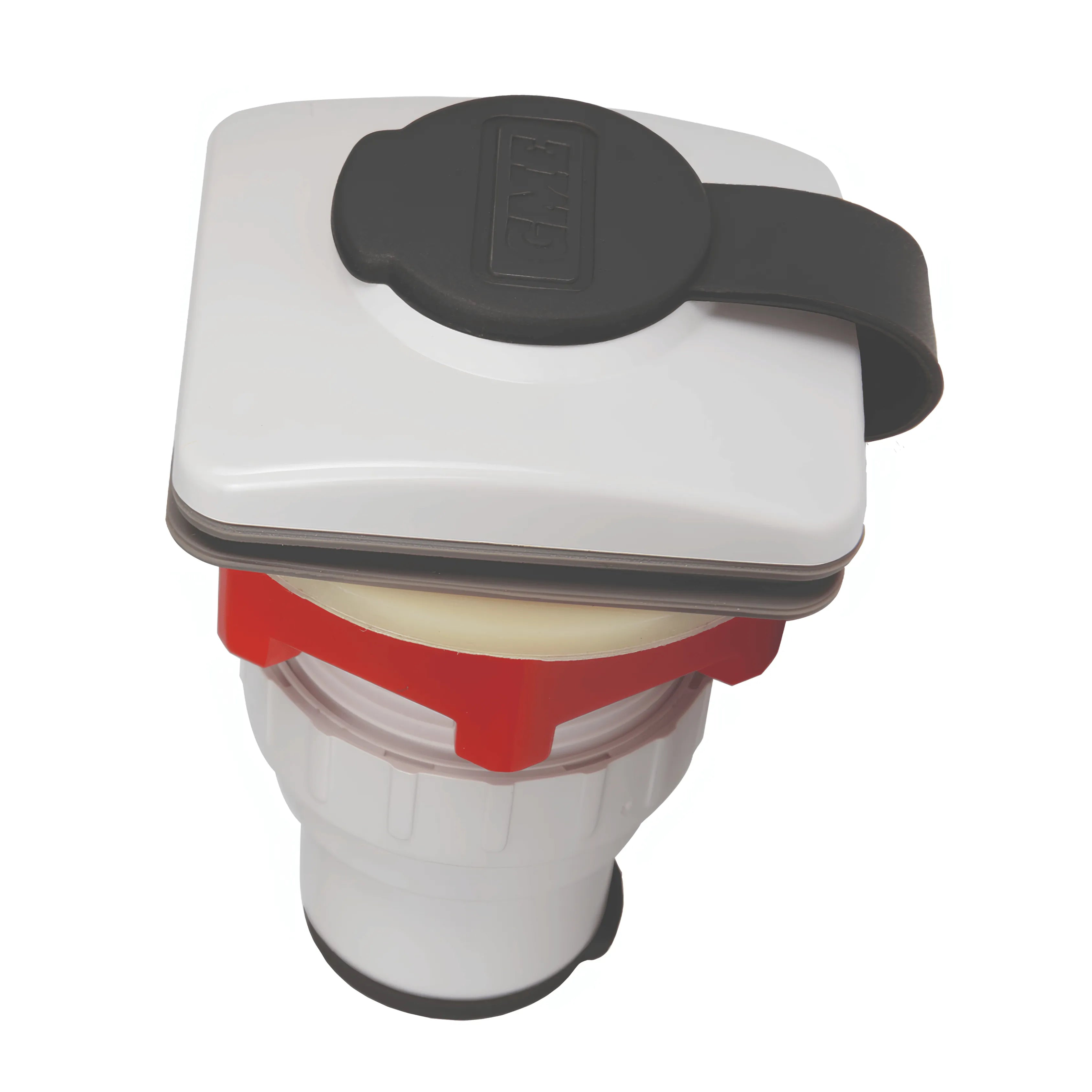 GME MK013W White 8 Pin Flush Mount Microphone Socket