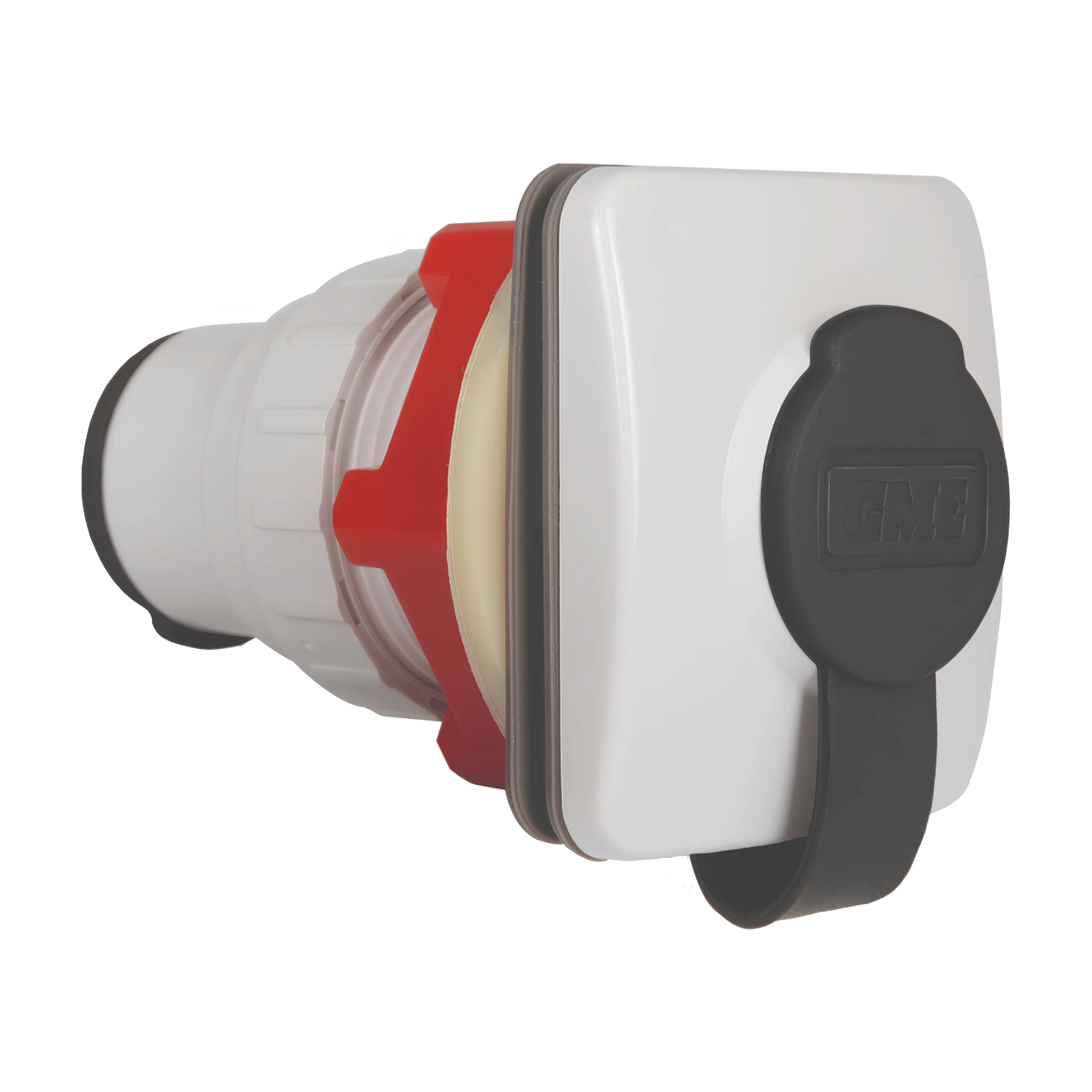 GME MK013W White 8 Pin Flush Mount Microphone Socket