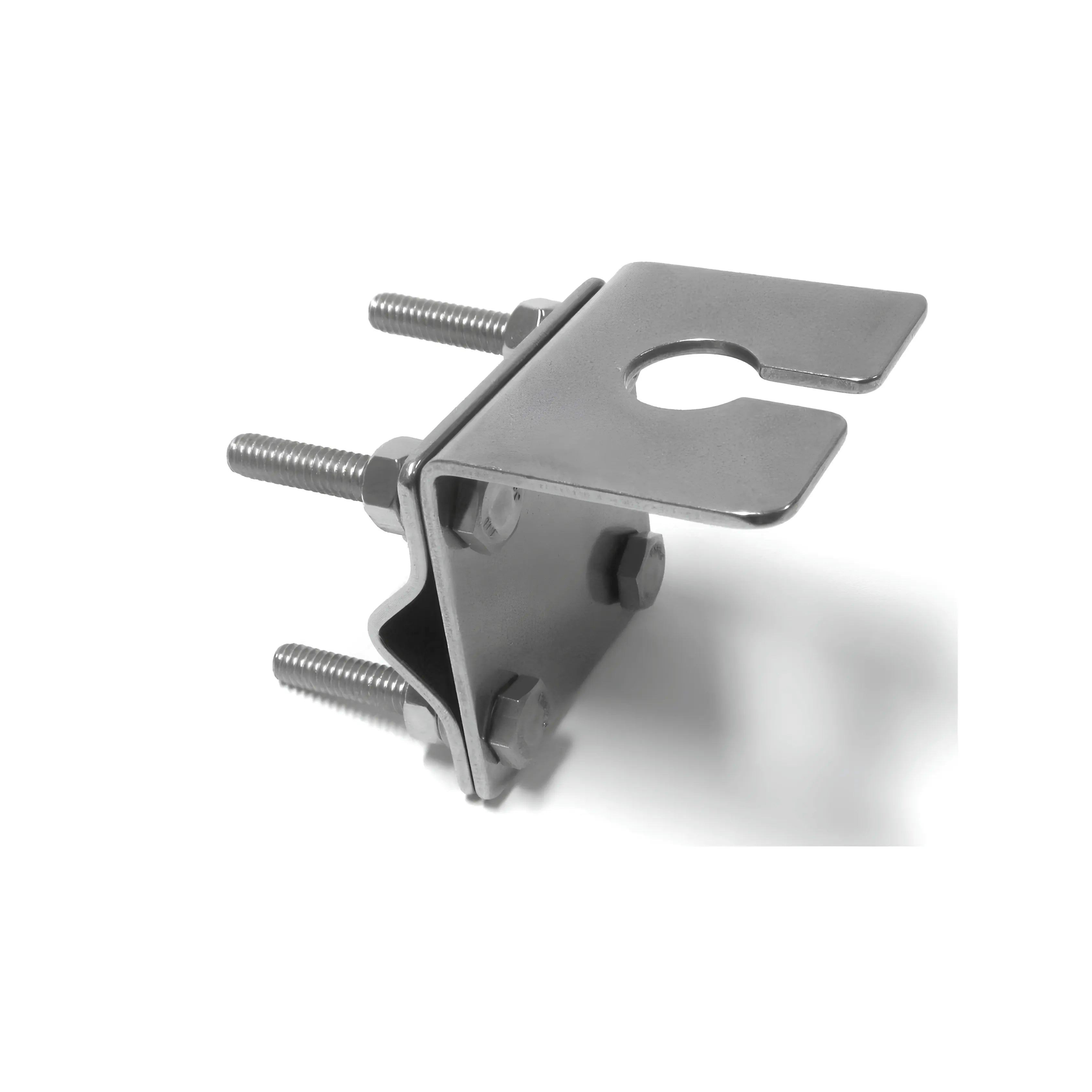 RFI MM2-SS Stainless Steel Slotted Mirror Mount Bracket