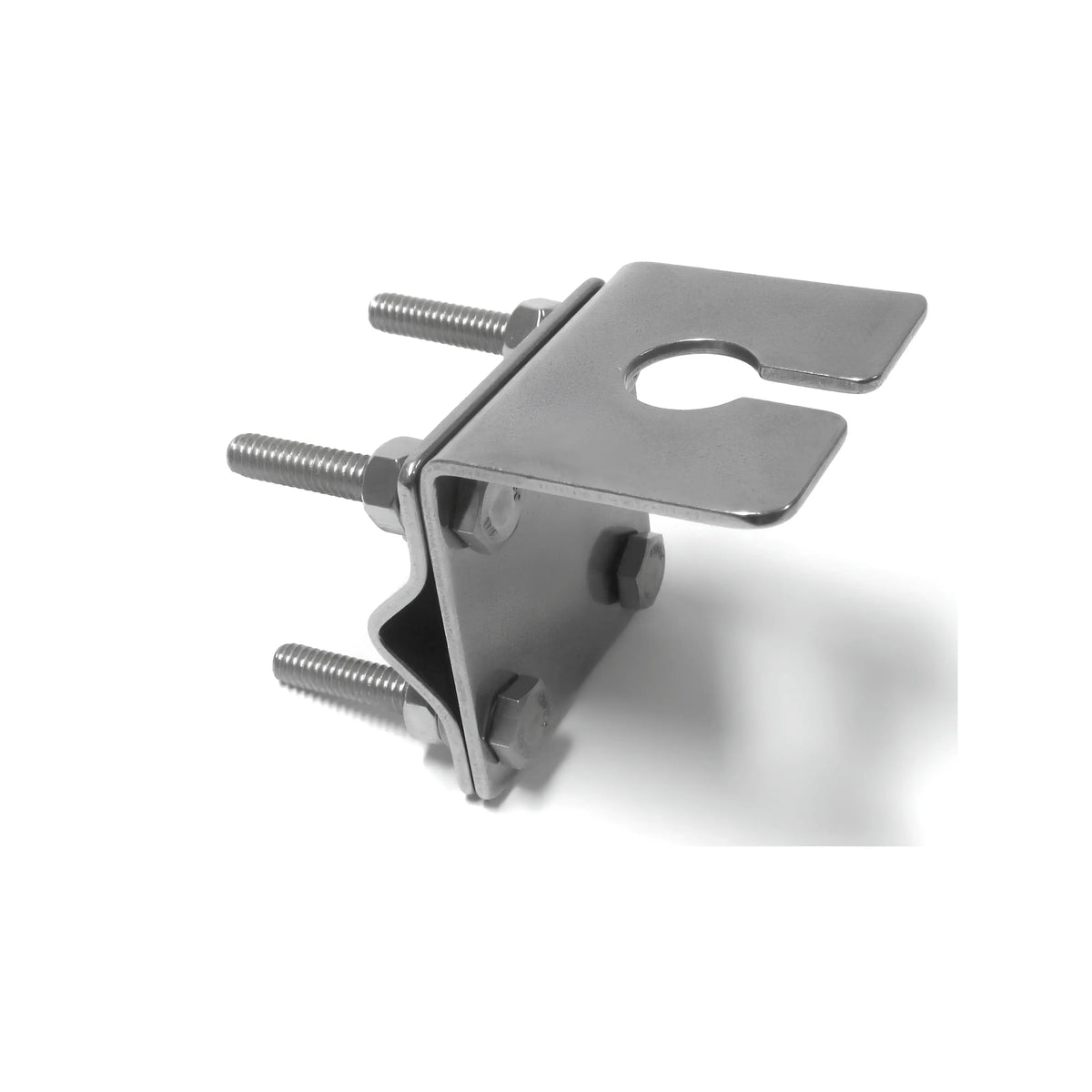 RFI MM2-SS Stainless Steel Slotted Mirror Mount Bracket
