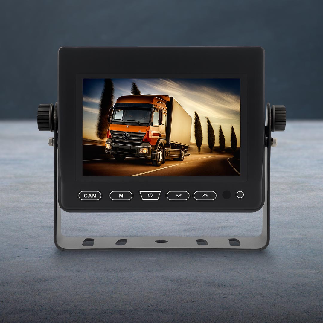 Mongoose MM53A 5" AHD Monitor with 3 Camera Input & Remote Control