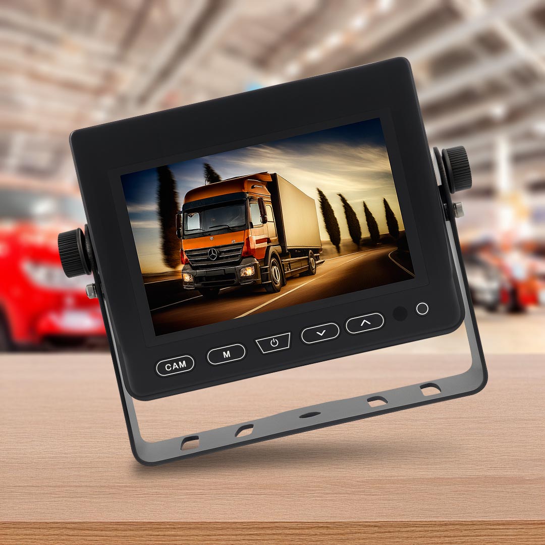 Mongoose MM53A 5" AHD Monitor with 3 Camera Input & Remote Control