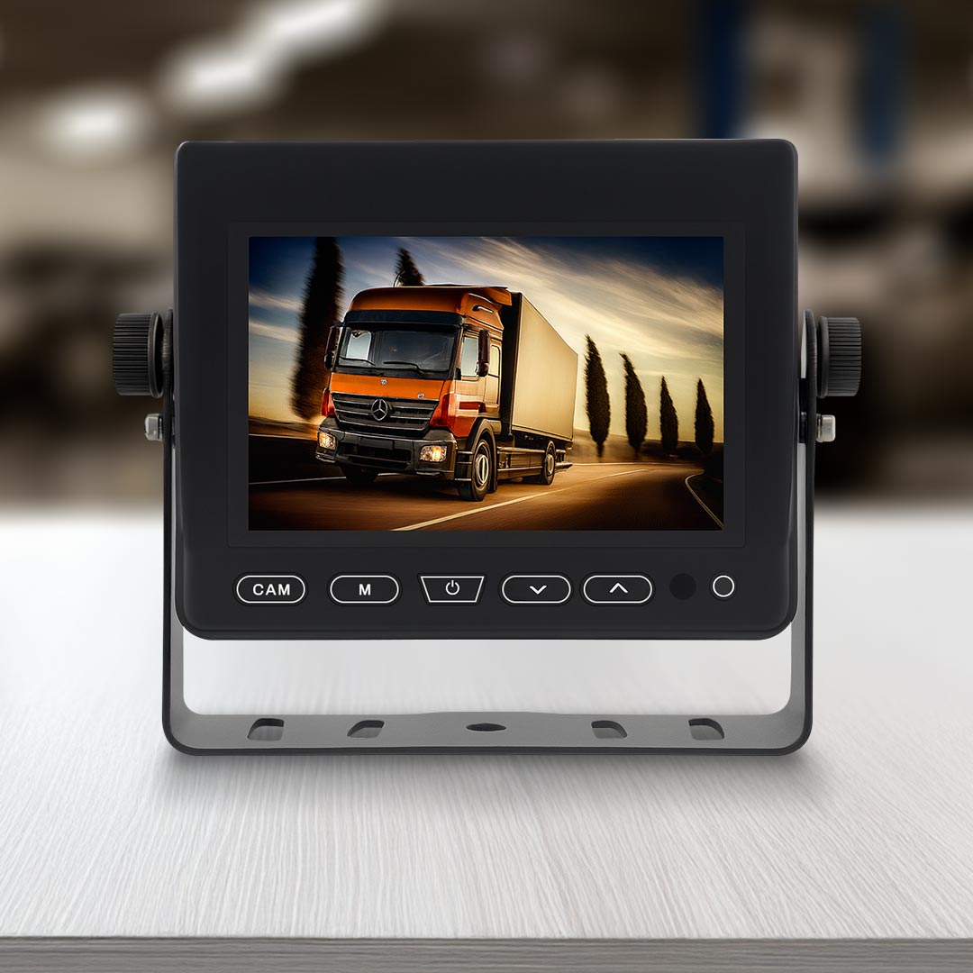 Mongoose MM53A 5" AHD Monitor with 3 Camera Input & Remote Control