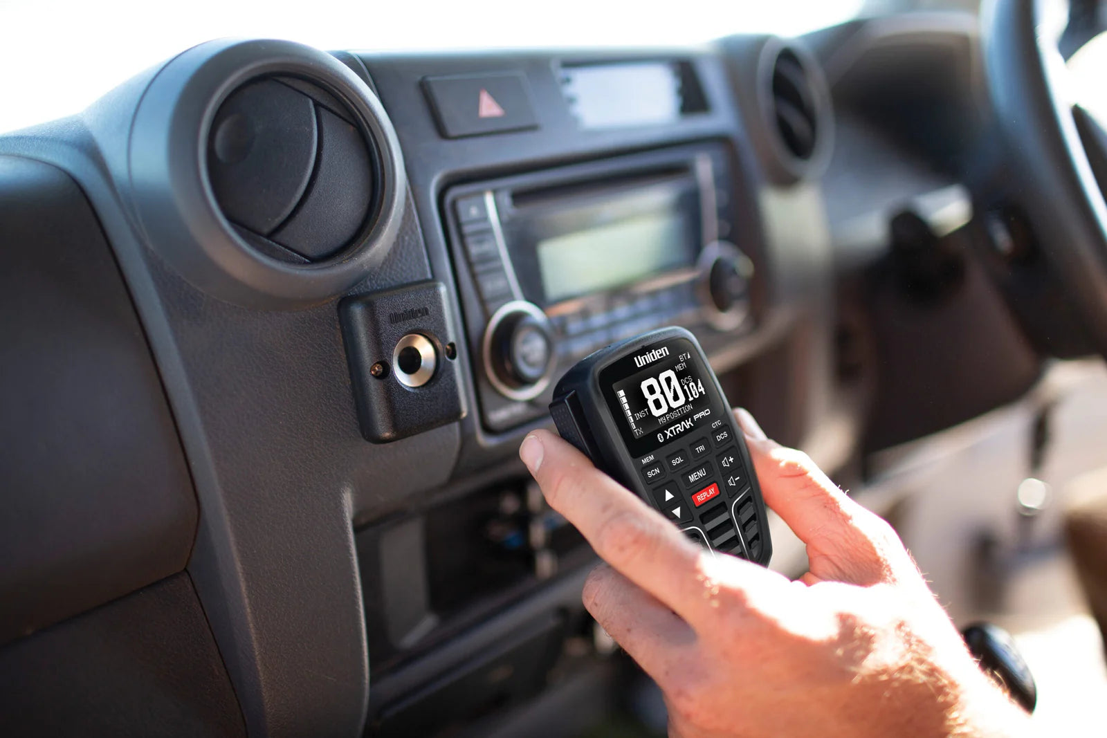 UNIDEN MMH - Magnetic Microphone Mount for UHF Mobile Radios