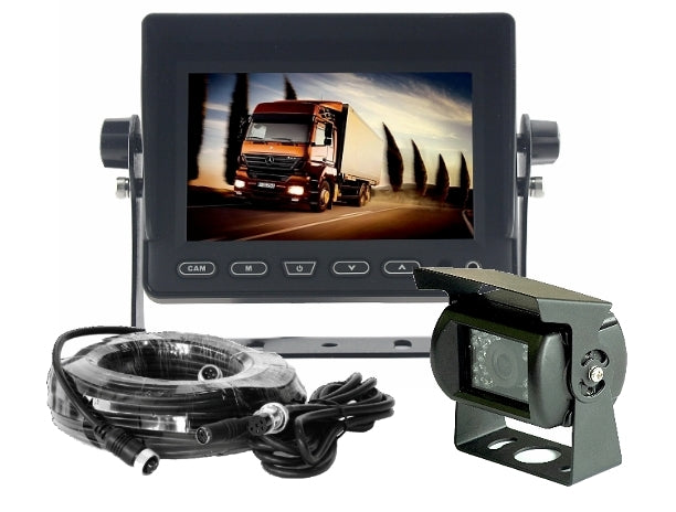 Mongoose MCK513A 5" AHD Monitor and Camera Kit Complete System