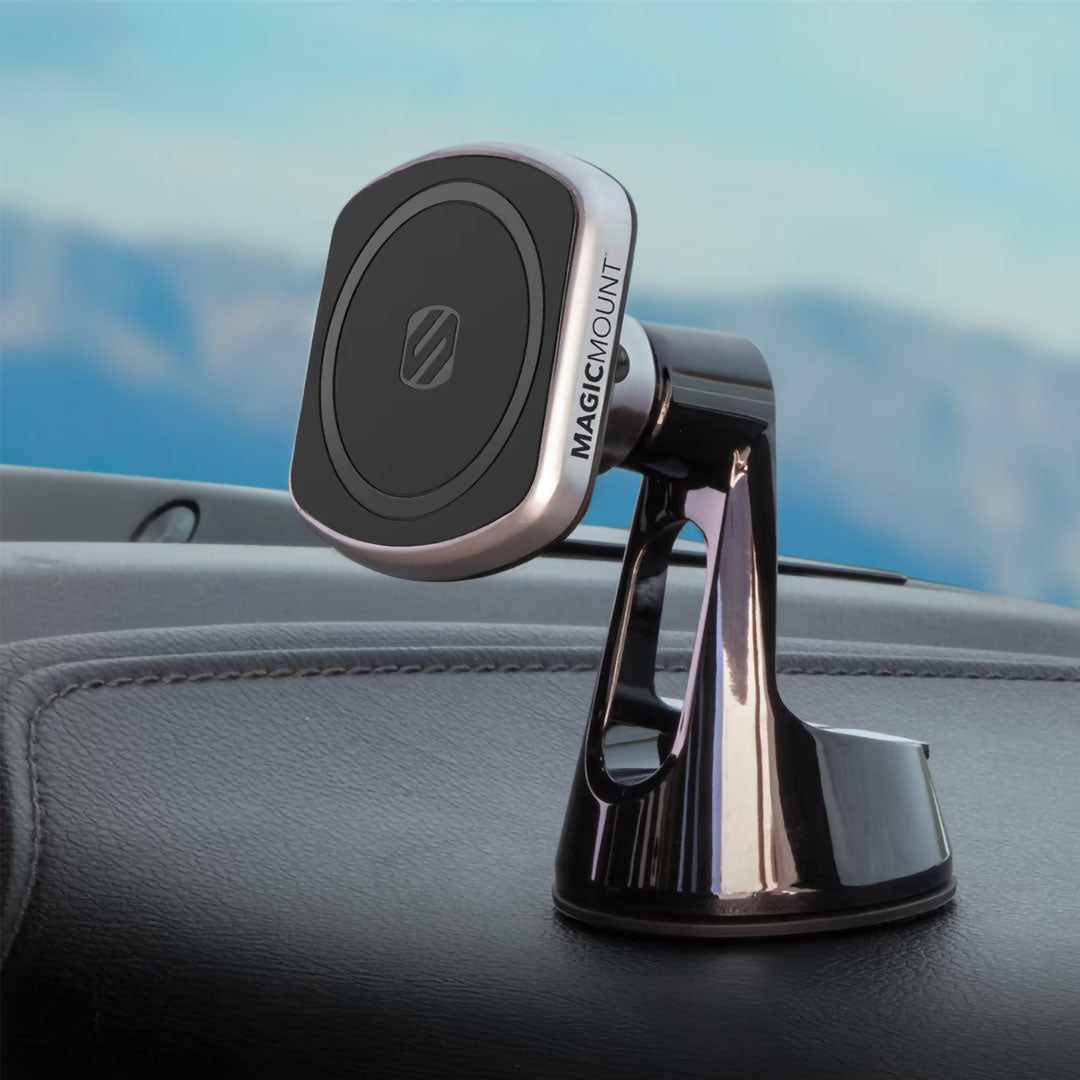 Scosche MP2WD-XTSP | MagicMount Pro2 Window/Dash Magnetic Phone Mount – MagSafe Compatible