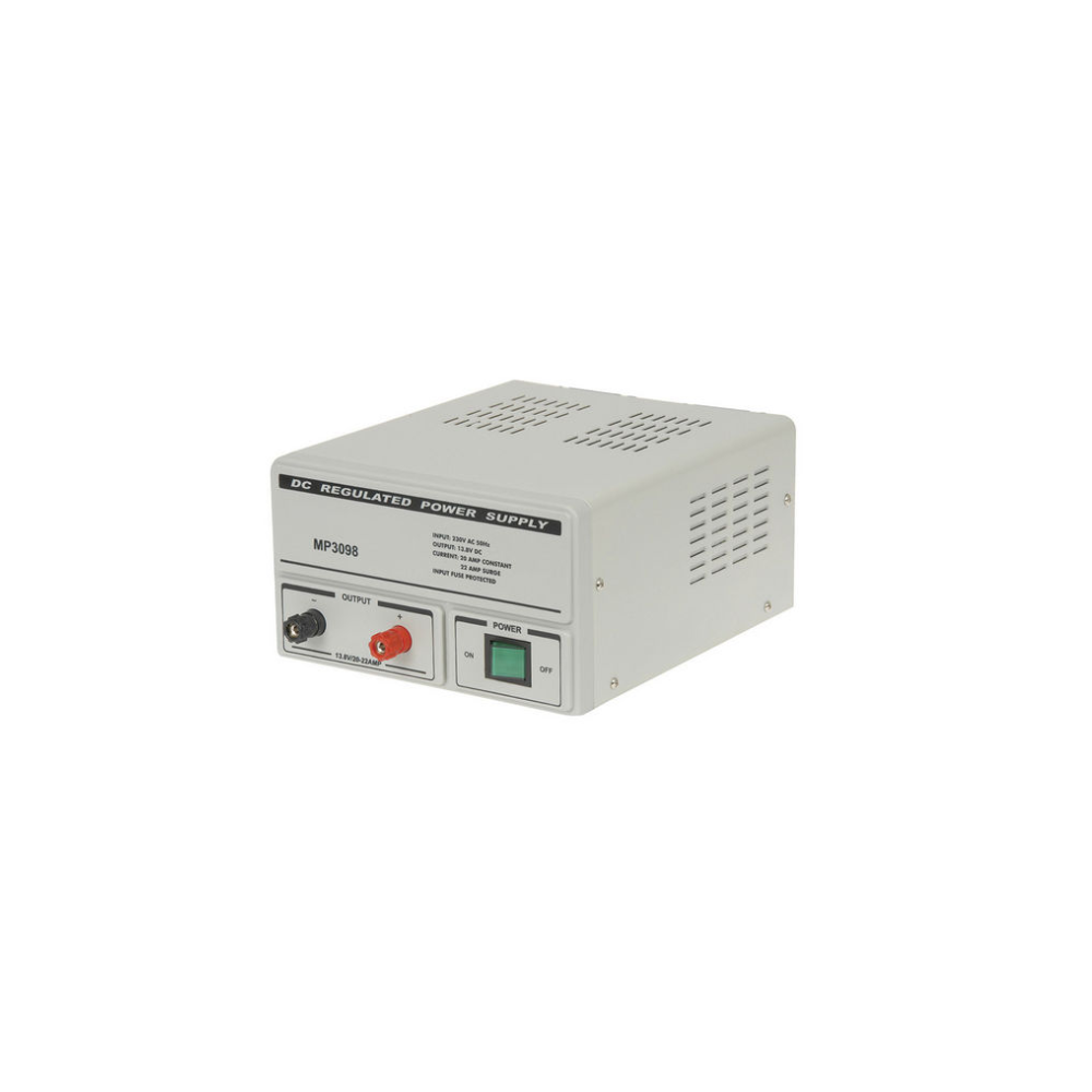 Powertech MP3098 - 13.8V 20A DC Linear Power Supply