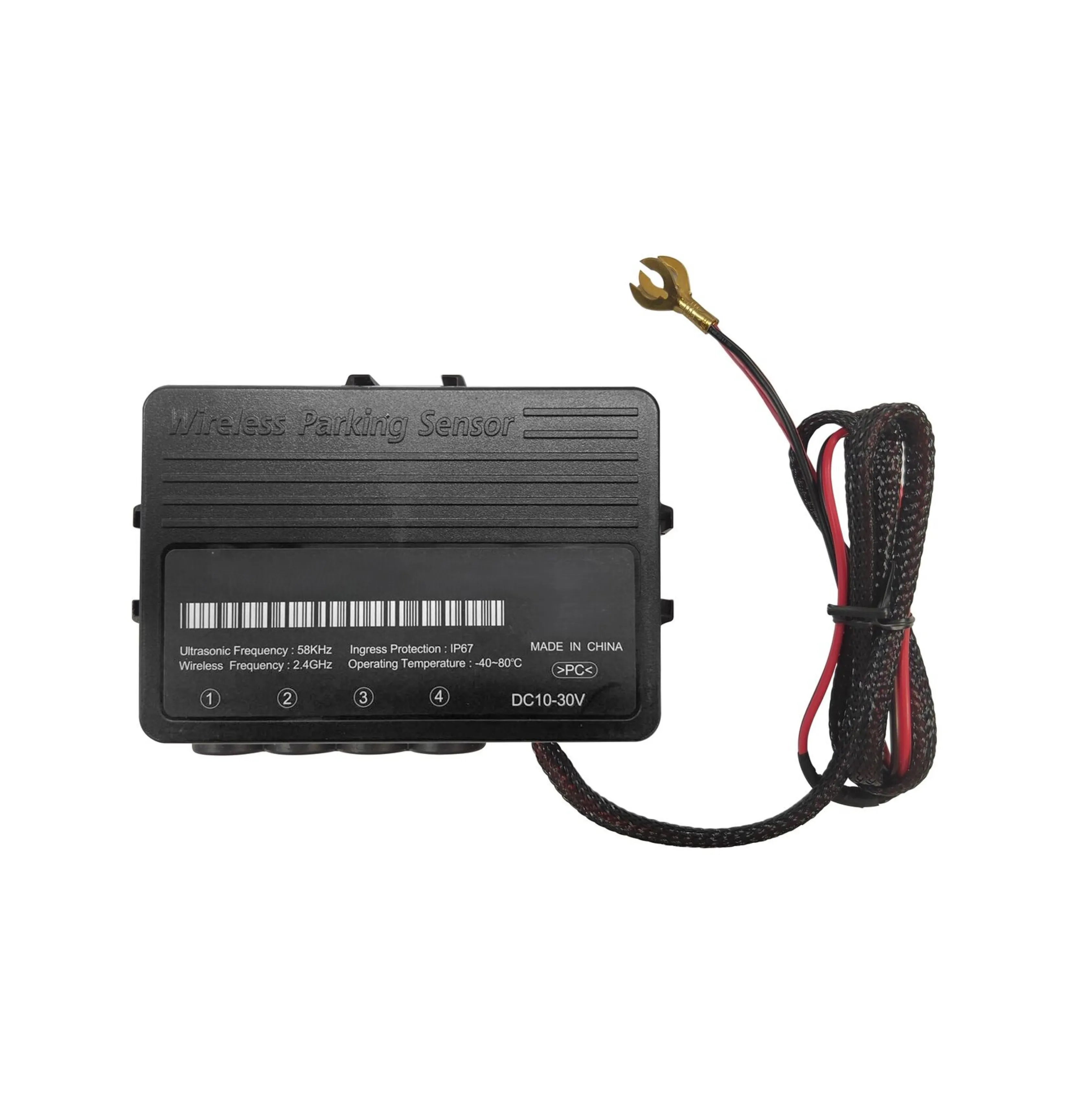 Mongoose MPFSWB-S Wireless Front Parking Sensor Kit with In-Cabin Speaker - Black