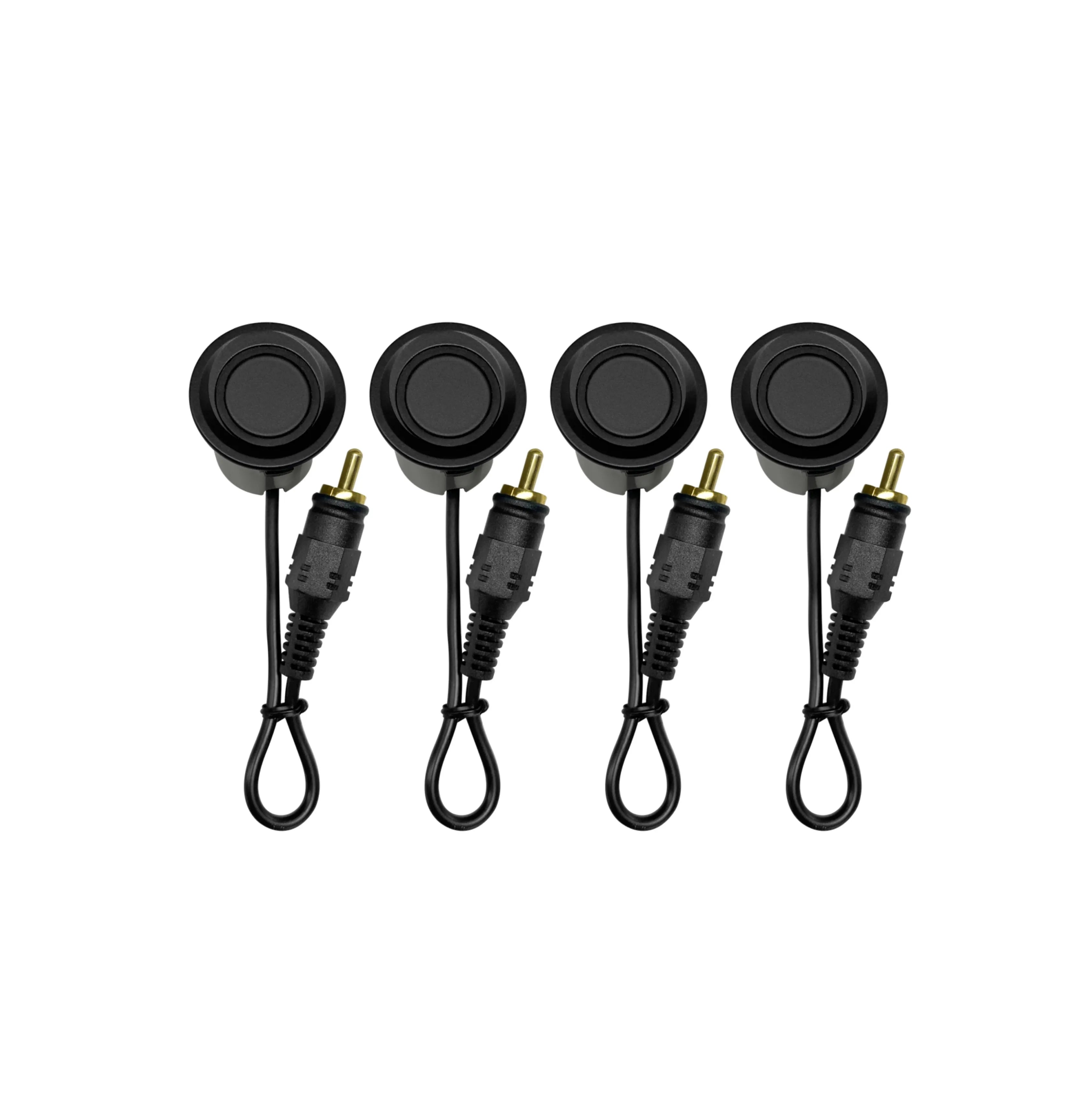 Mongoose MPFSWB-S Wireless Front Parking Sensor Kit with In-Cabin Speaker - Black