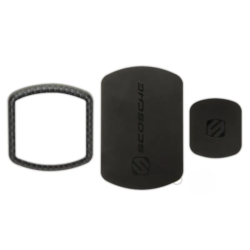 Scosche MPKCFI MagicMount Pro Trim Rings & Magic Plate - Carbon Fiber