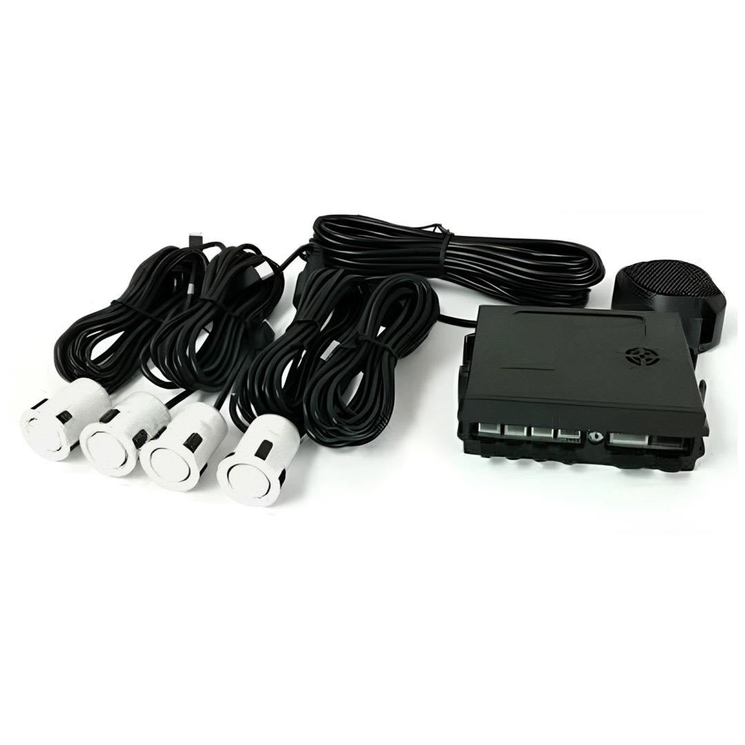 Mongoose MPR-SW | White Rear Parking Sensors