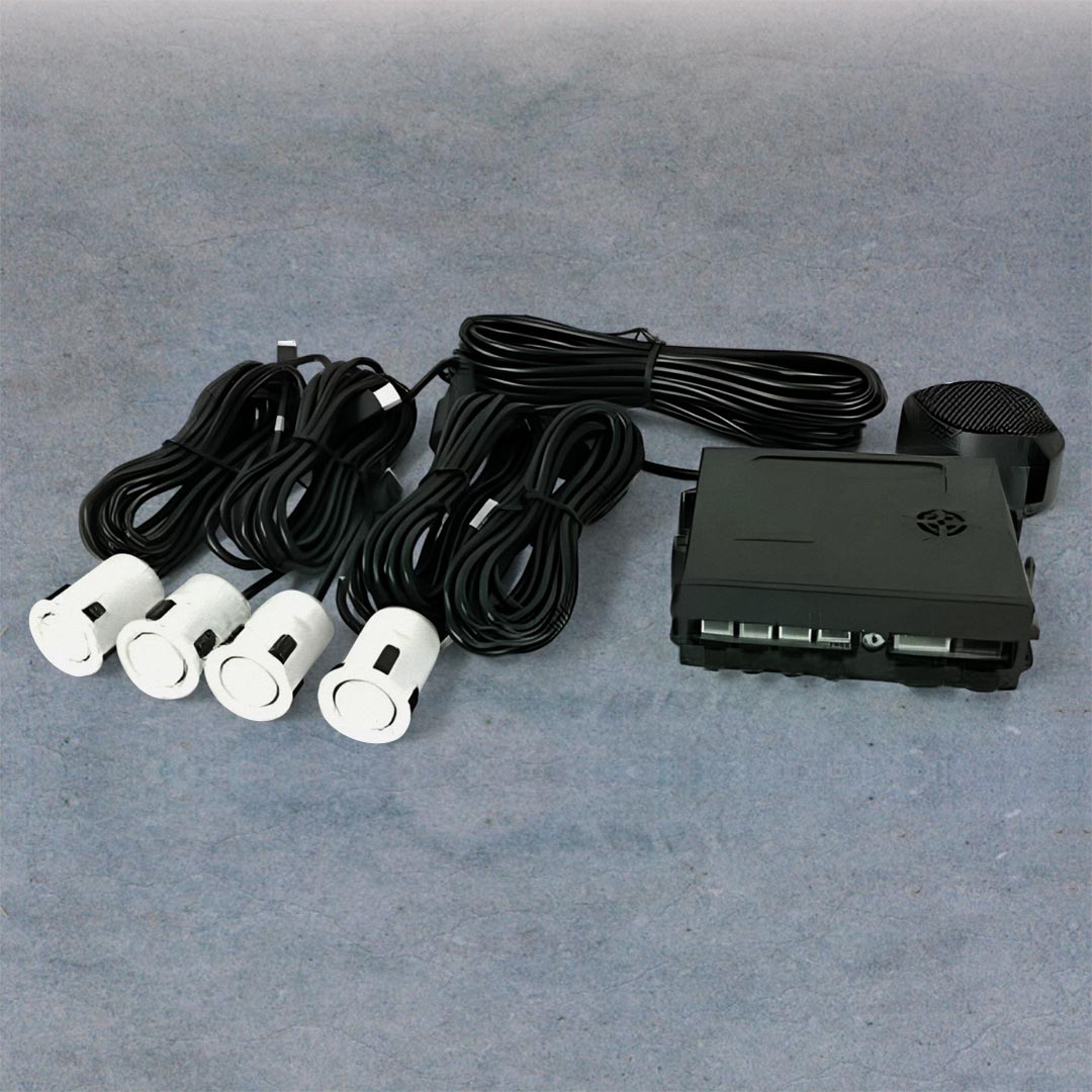 Mongoose MPR-SW | White Rear Parking Sensors
