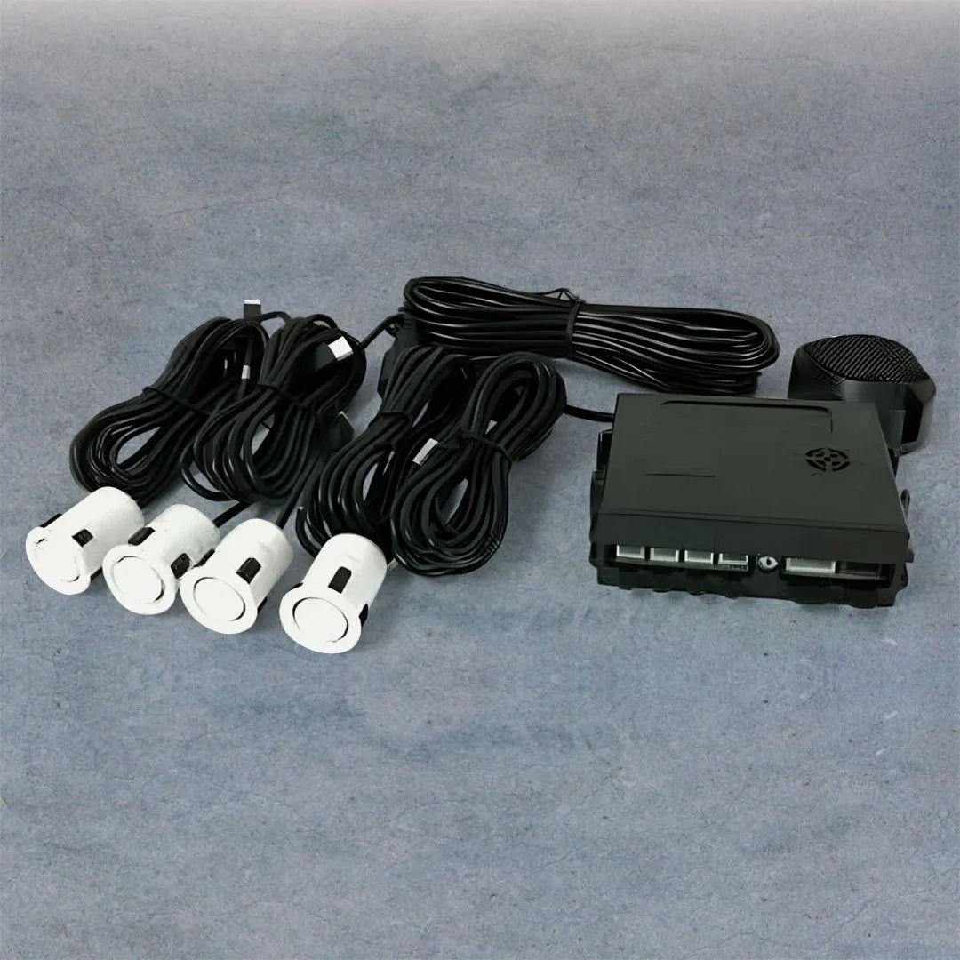 Mongoose MPR-SW | White Rear Parking Sensors