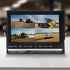 Mongoose MQ74A 7" AHD 1080P Quad Monitor with 4 Camera Input