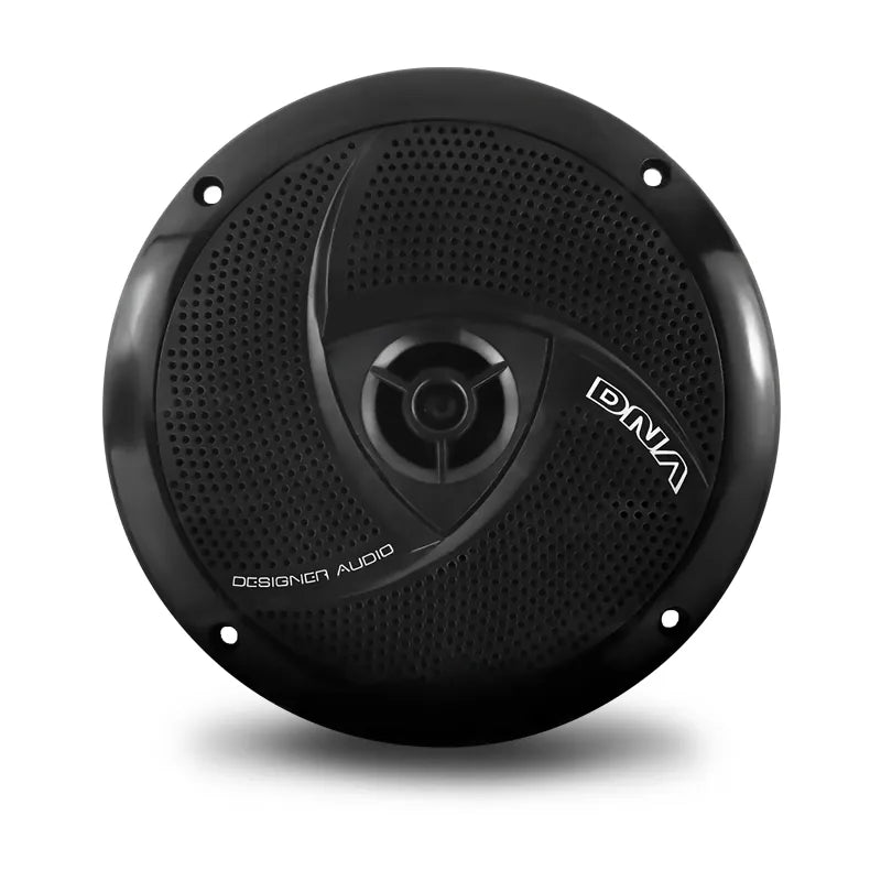DNA MS650B 6.5 Inch Slimline Marine Speakers In Black - 1 Pair