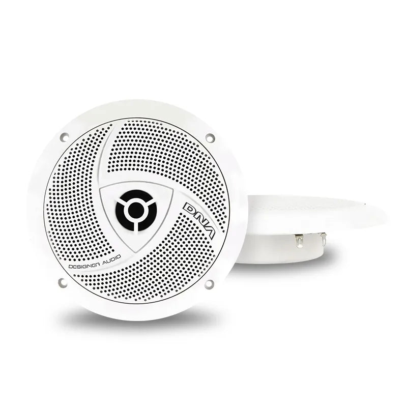 DNA MS650W 6.5" 100W Slimline Ultra Slim Marine Speakers White - Pair