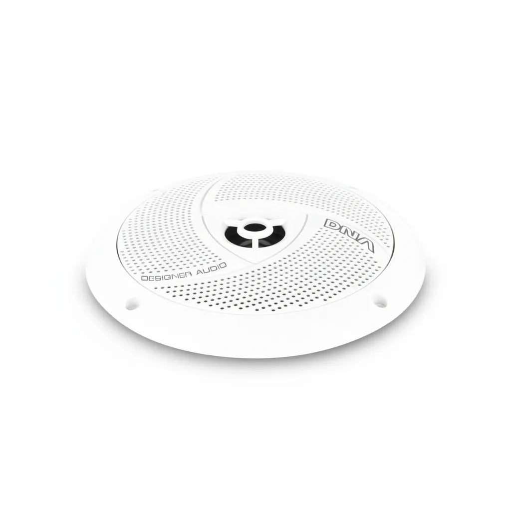 DNA MS650W 6.5" 100W Slimline Ultra Slim Marine Speakers White - Pair