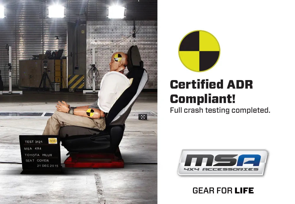 MSA 4x4 ID02 Isuzu D-MAX Front Twin Bucket Seat Set