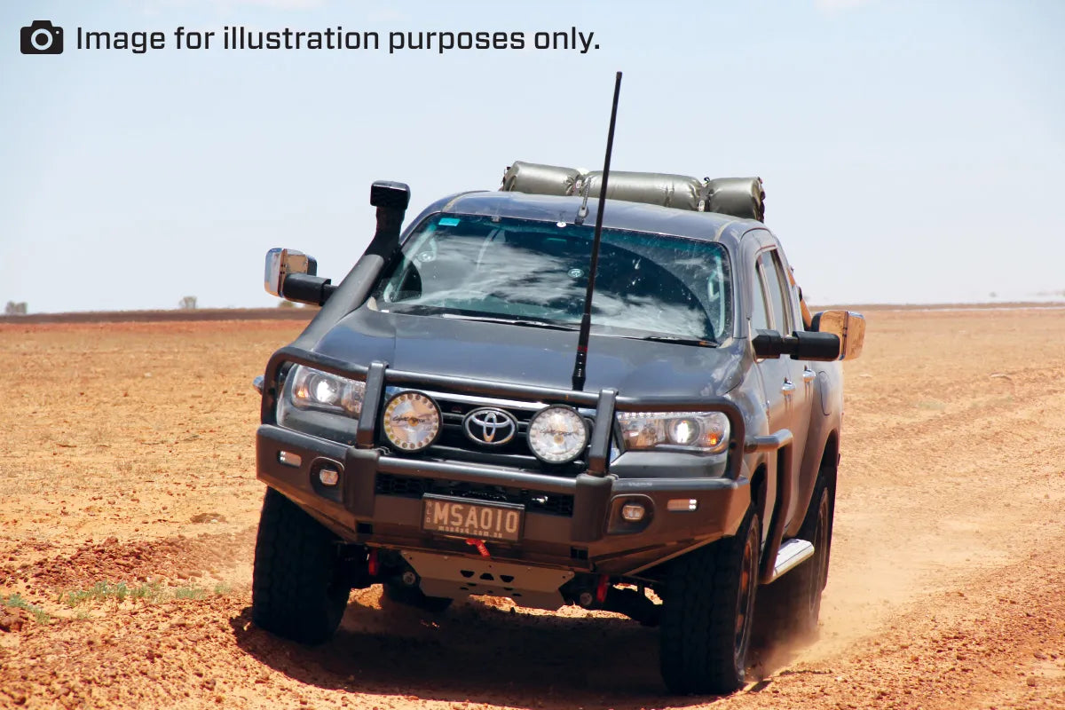 MSA 4x4 TM702 Toyota Hilux (2015-Current) & Fortuner (2015-Current) Towing Mirrors - Black