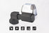 MSA 4x4 TM2253 Landcruiser 300 Series MSA Power Fold™ Towing Mirrors (07/2021-Current) GXL Model Only - Chrome