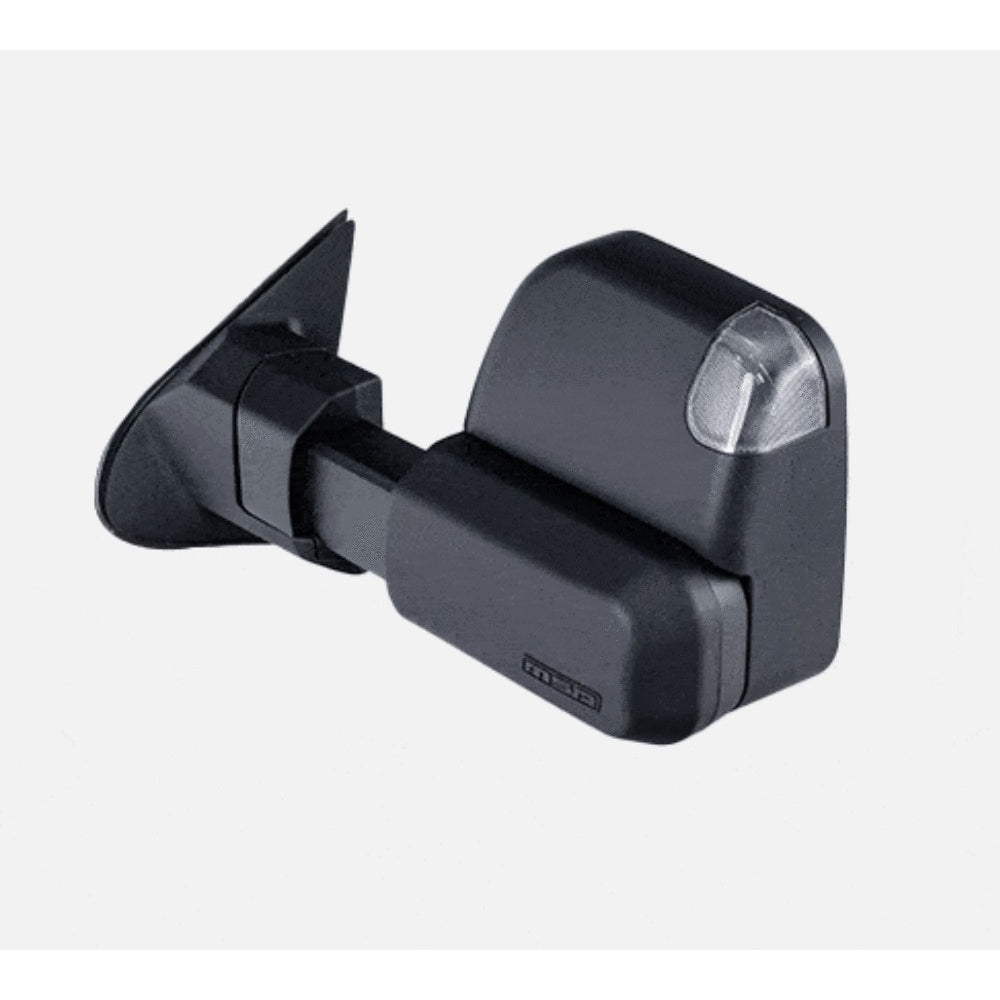 MSA 4x4 TM302 Single Black Towing Mirror Suit Toyota Land Cruiser 200 Series 2007 - 2021