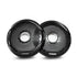 Fusion MS-FR7GB 7" Black Marine Speaker Grille Pair For FR7021