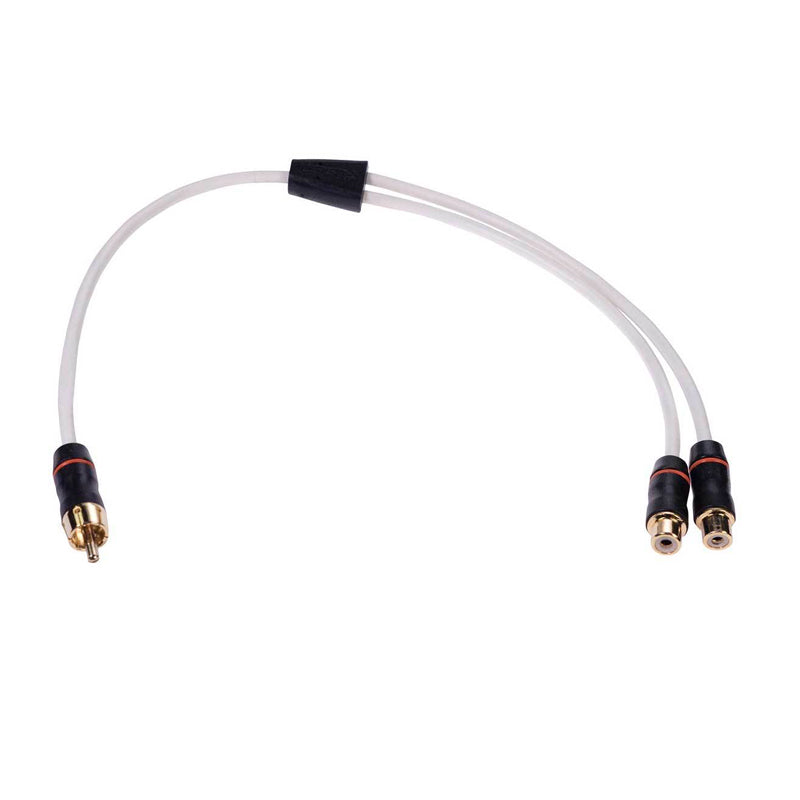Fusion MS-RCAYF RCA Splitter Cable Male to Dual Female