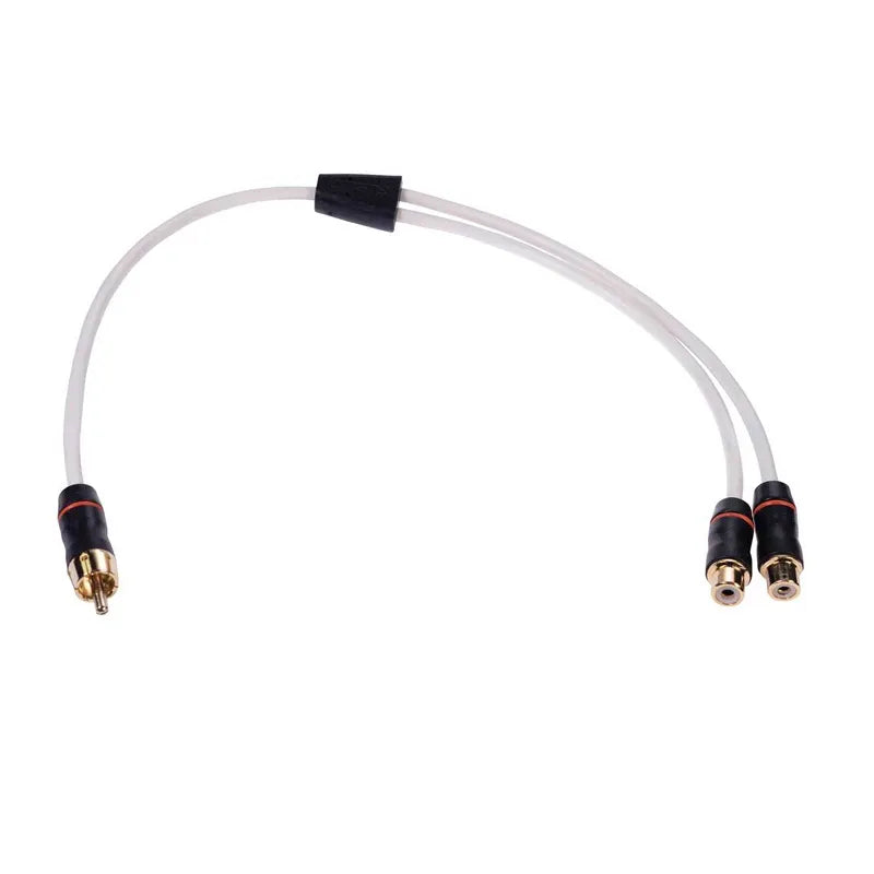 Fusion MS-RCAYF RCA Splitter Cable Male to Dual Female