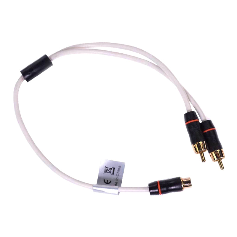 Fusion MS-RCAYM RCA Splitter Cable Female to Dual Male