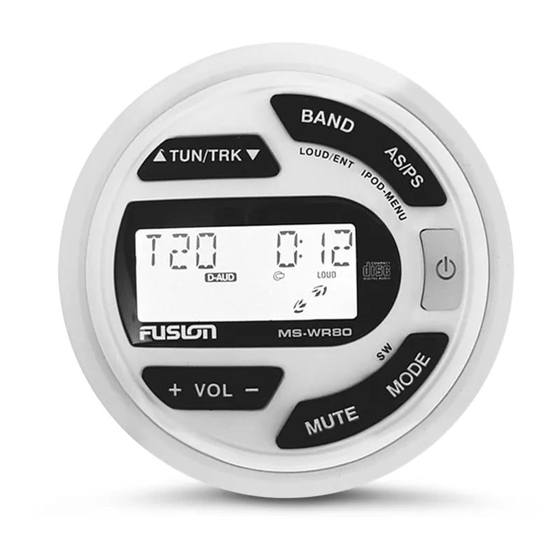 Fusion MS-WR80 Marine Wired Remote Control