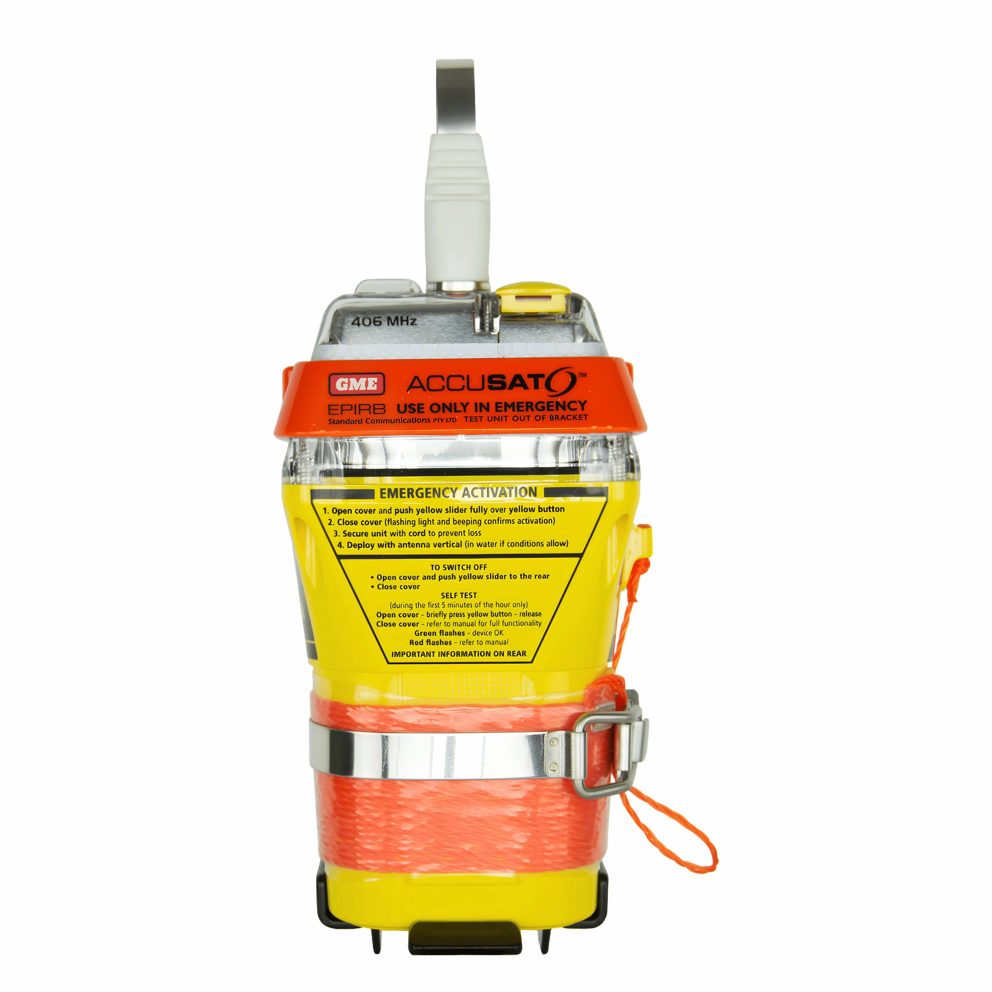 GME MT600GAUS EPIRB - 406MHz with GPS and Manual Activation