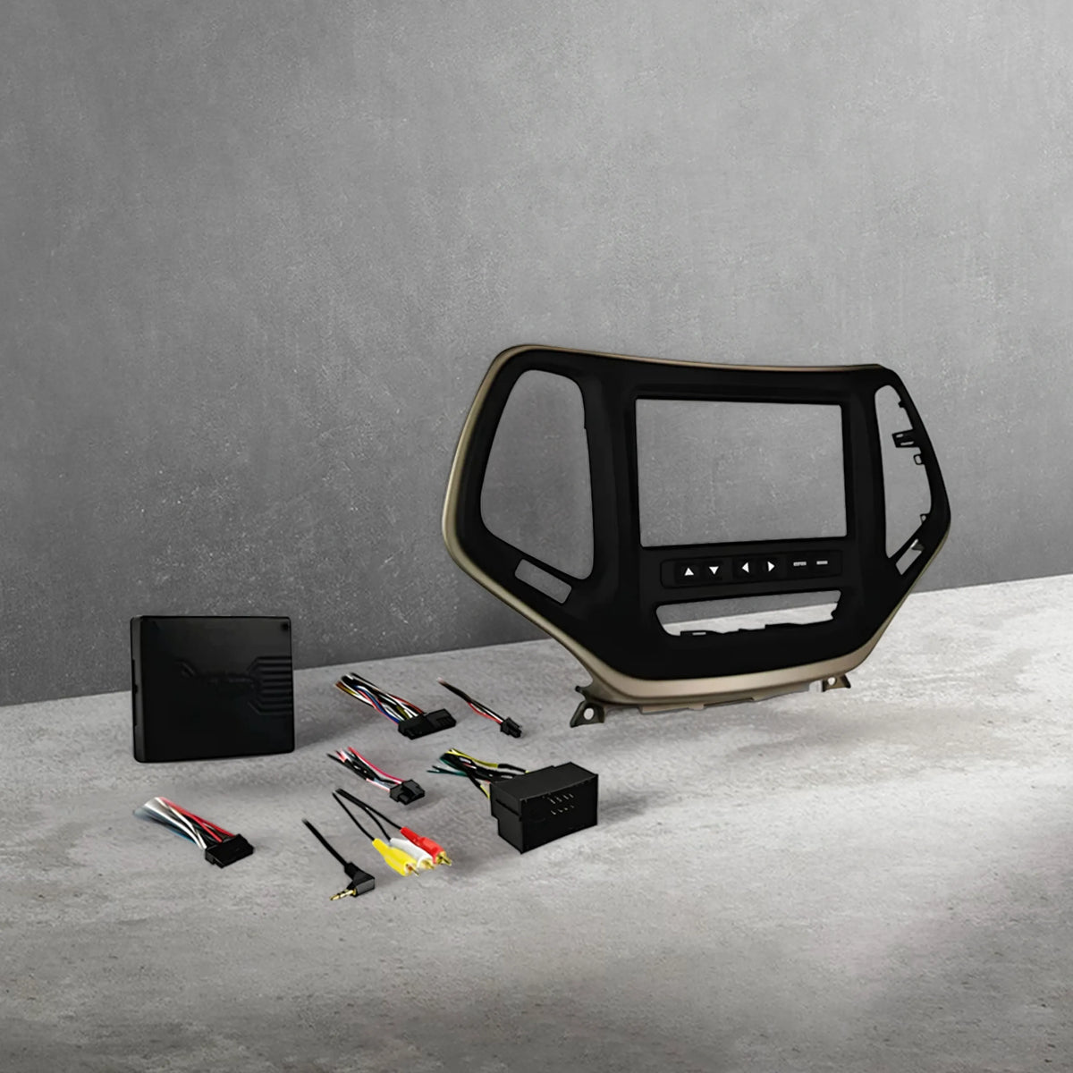 Stinger MT99-6526BZ Single/Double DIN Radio Fascia Kit to Suit Jeep Cherokee 2014-On