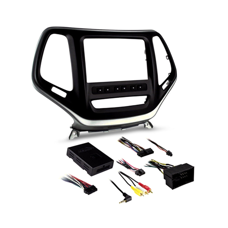 Stinger MT99-6526S Single/Double DIN Radio Fascia Kit to Suit Jeep Cherokee 2014-On
