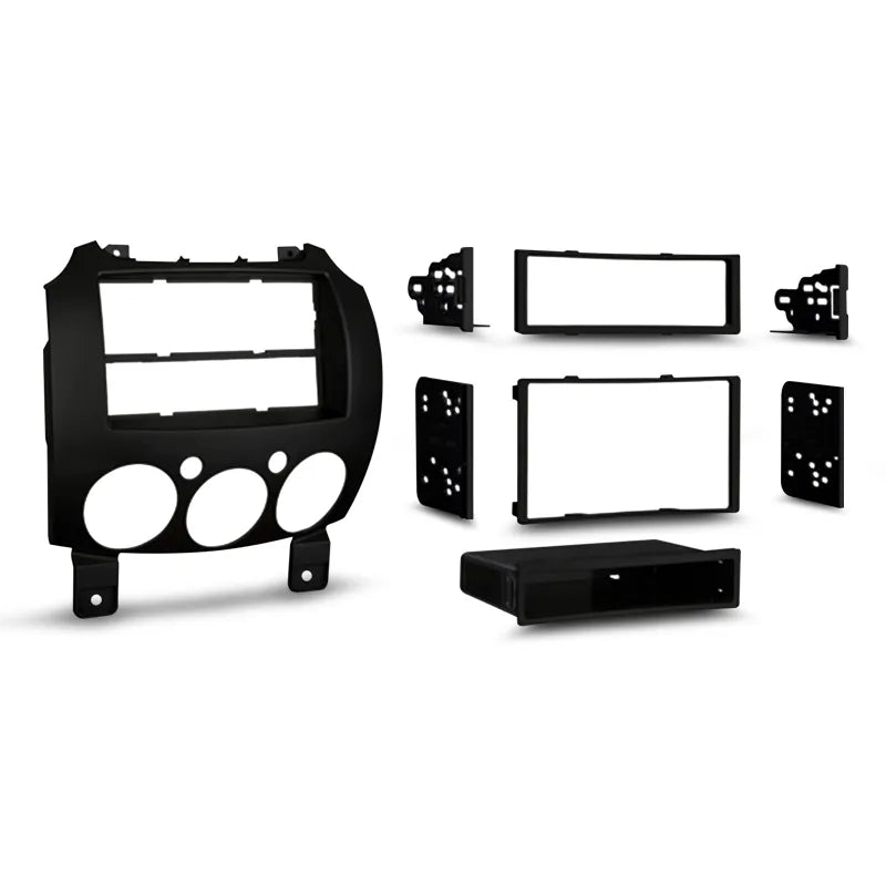 Metra MT99-7518B Single/Double DIN Radio Fascia Kit To Suit Mazda 2 2007-2015