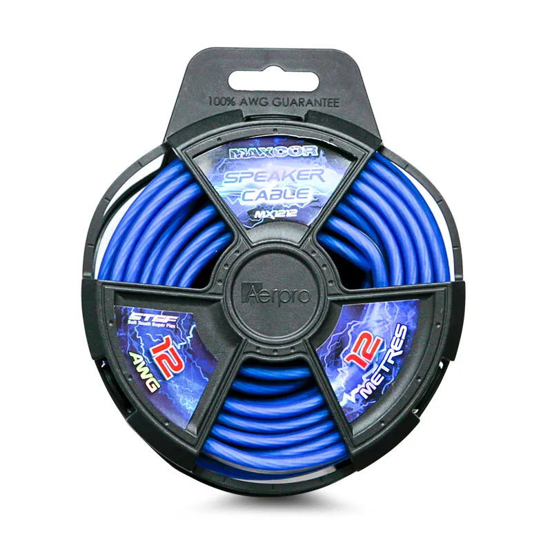 Aerpro MX1212 MAXCOR 12AWG 12M Speaker Cable