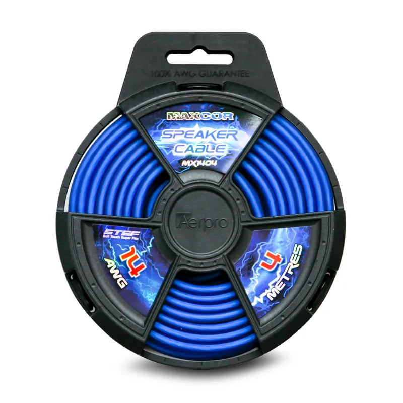 Aerpro MX1404 MAXCOR 14AWG 4M Speaker Cable