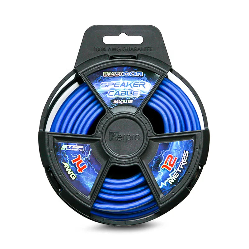 Aerpro MX1412 MAXCOR 14 AWG 12M Speaker Cable