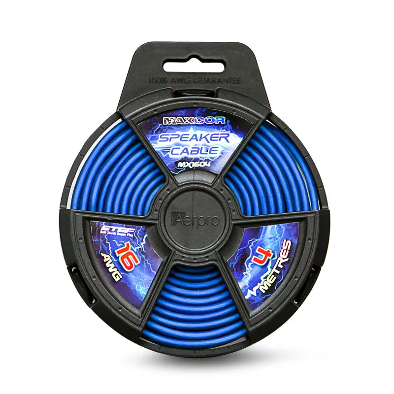 Aerpro MX1604 MAXCOR 16AWG 4M Speaker Cable