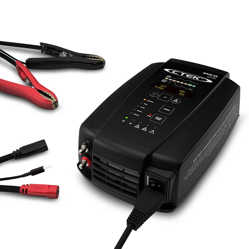 CTEK MXTS 40 All-In-One 12V 40A & 24V 20A Battery Support