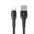 McDodo MCA2261 3 Amp USB To Lightning Braided Lead - 1 Metre