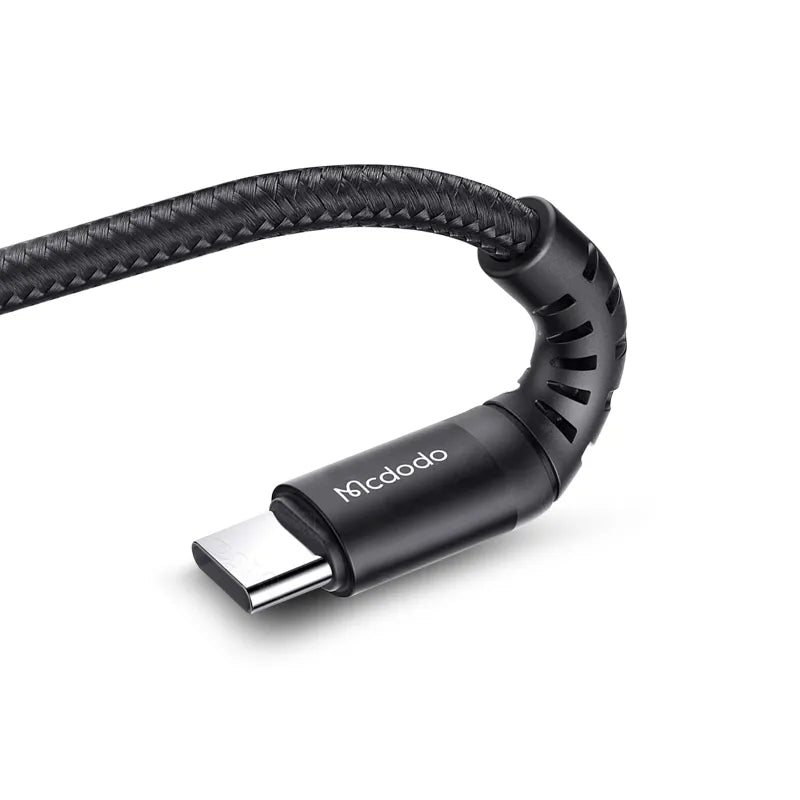 McDodo MCA2271 3 Amp USB To Type-C Braided Lead - 1 Metre