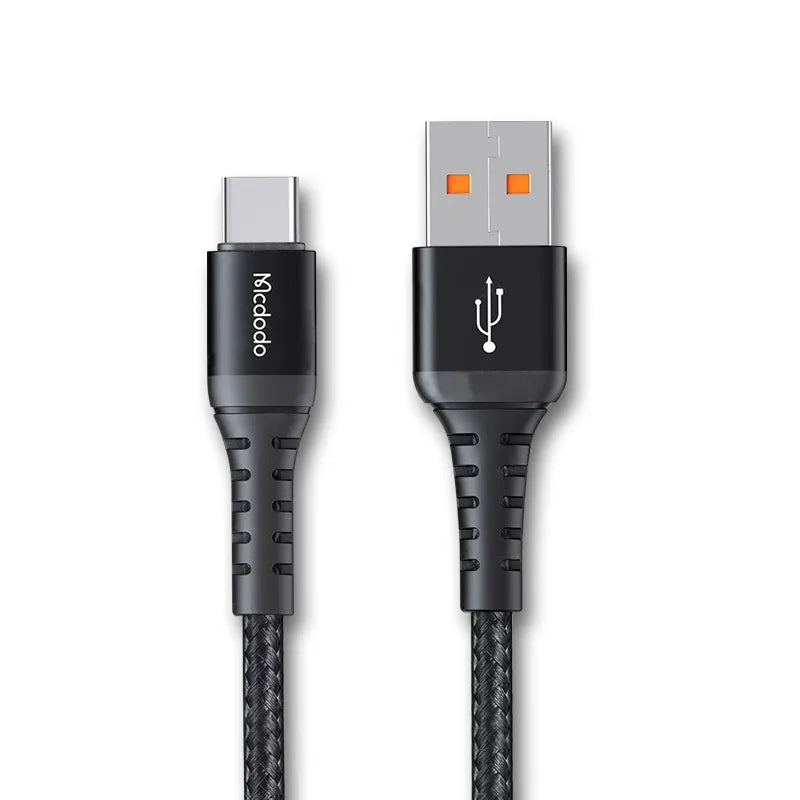 McDodo MCA2271 3 Amp USB To Type-C Braided Lead - 1 Metre